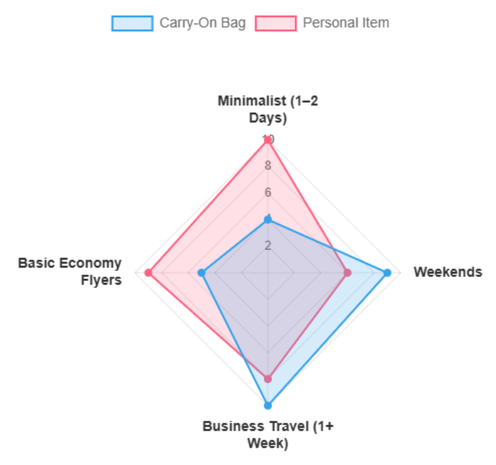carry on vs personal items
