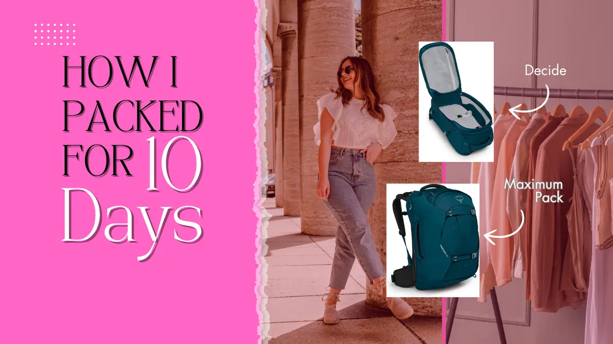 how to pack a suitcase to maximize space