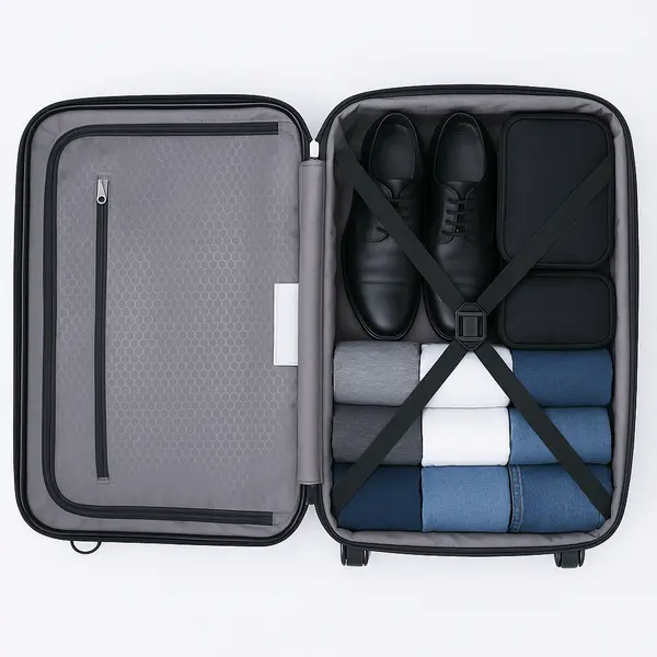 how to pack carry on with packing cubes