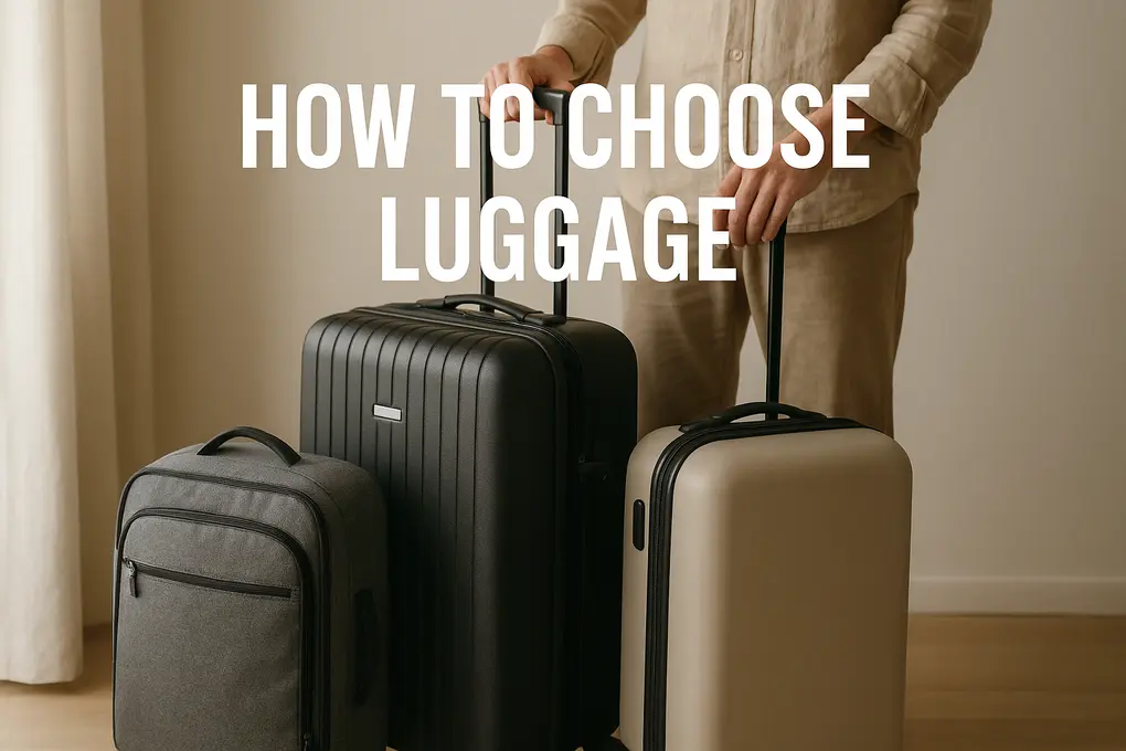 how to choose luggage