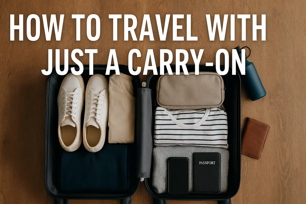 How to Travel with Just a Carry On