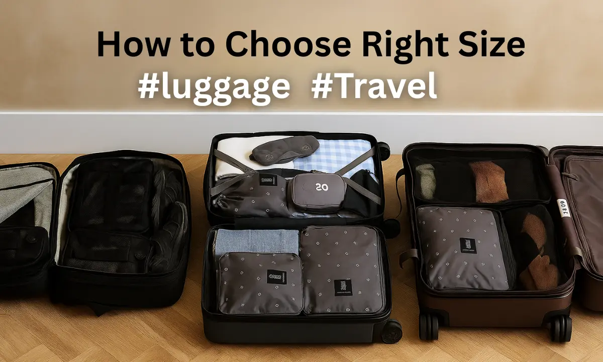 How To Choose the Right Sized Travel Bag for Any Trip