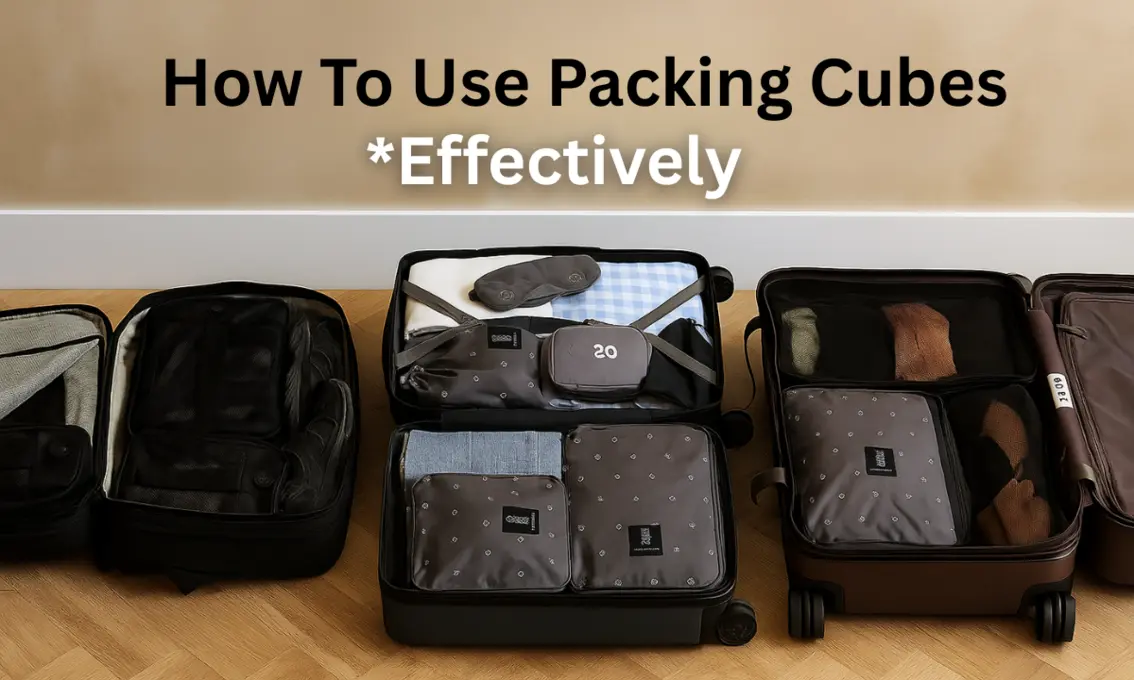 how to use packing cubes effectively